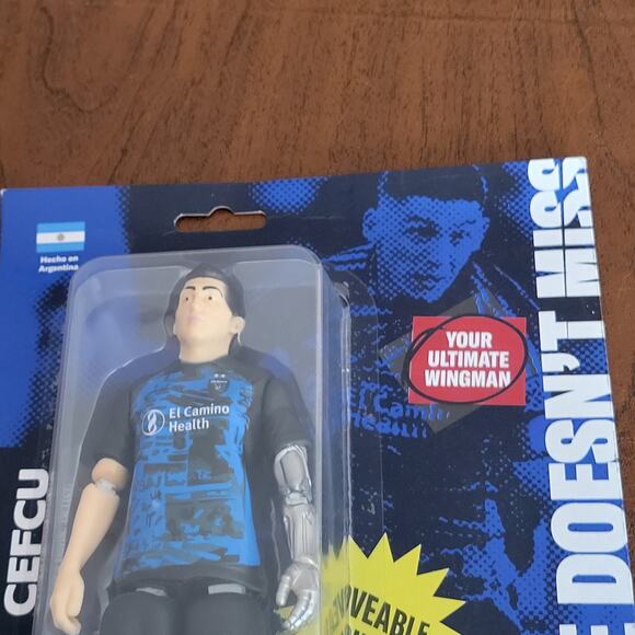 Cristian Espinoza Action Figure San Jose Earthquakes Clash Jersey SGA 10-18-2025 - Picture 2 of 8